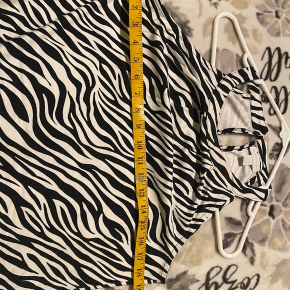 New York & Co Zebra Print Dress - Picture 5 of 5